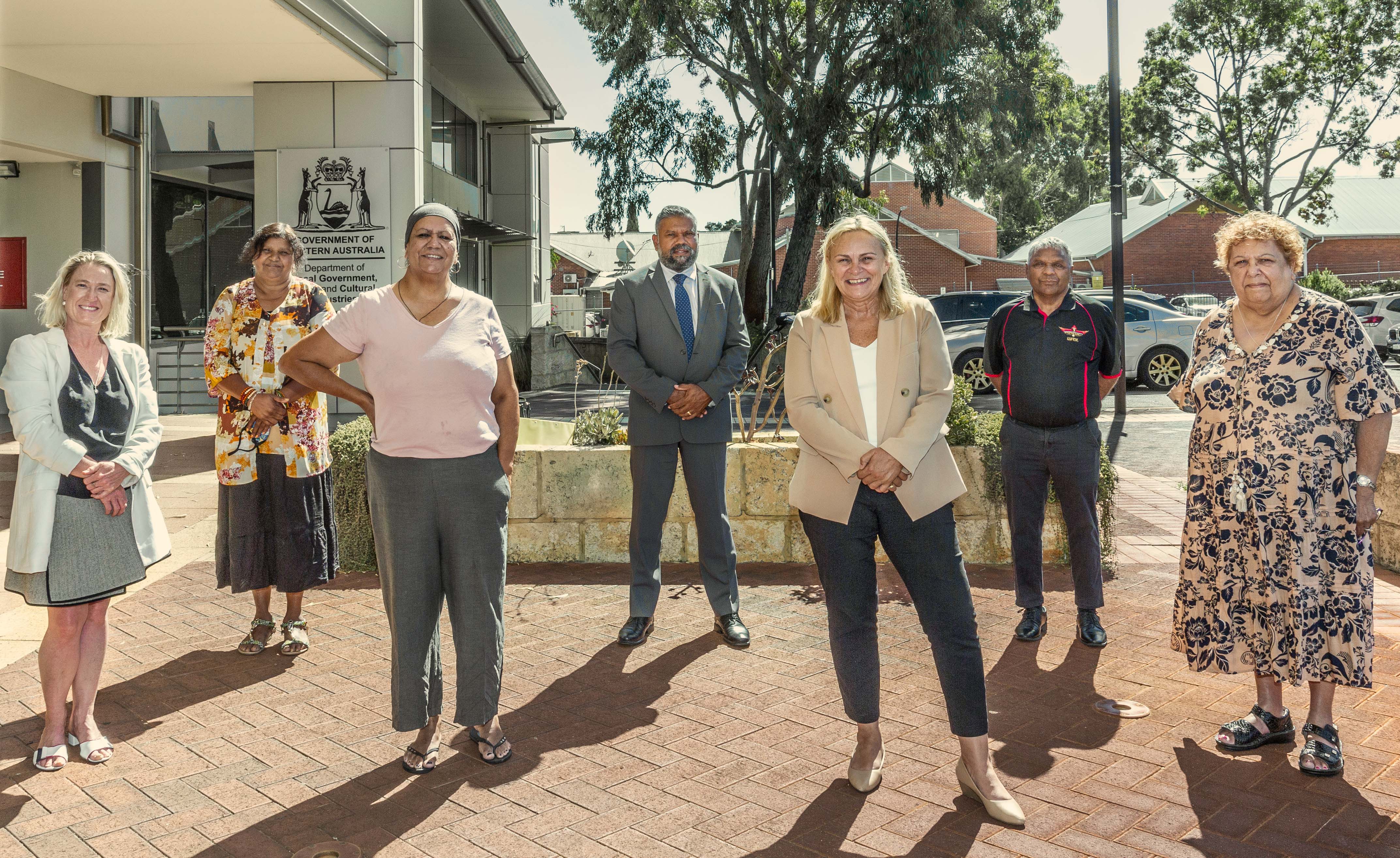 Members of the Aboriginal Cultural Centre Steering Committee