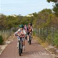 Coastal bike ride near Ern Halliday